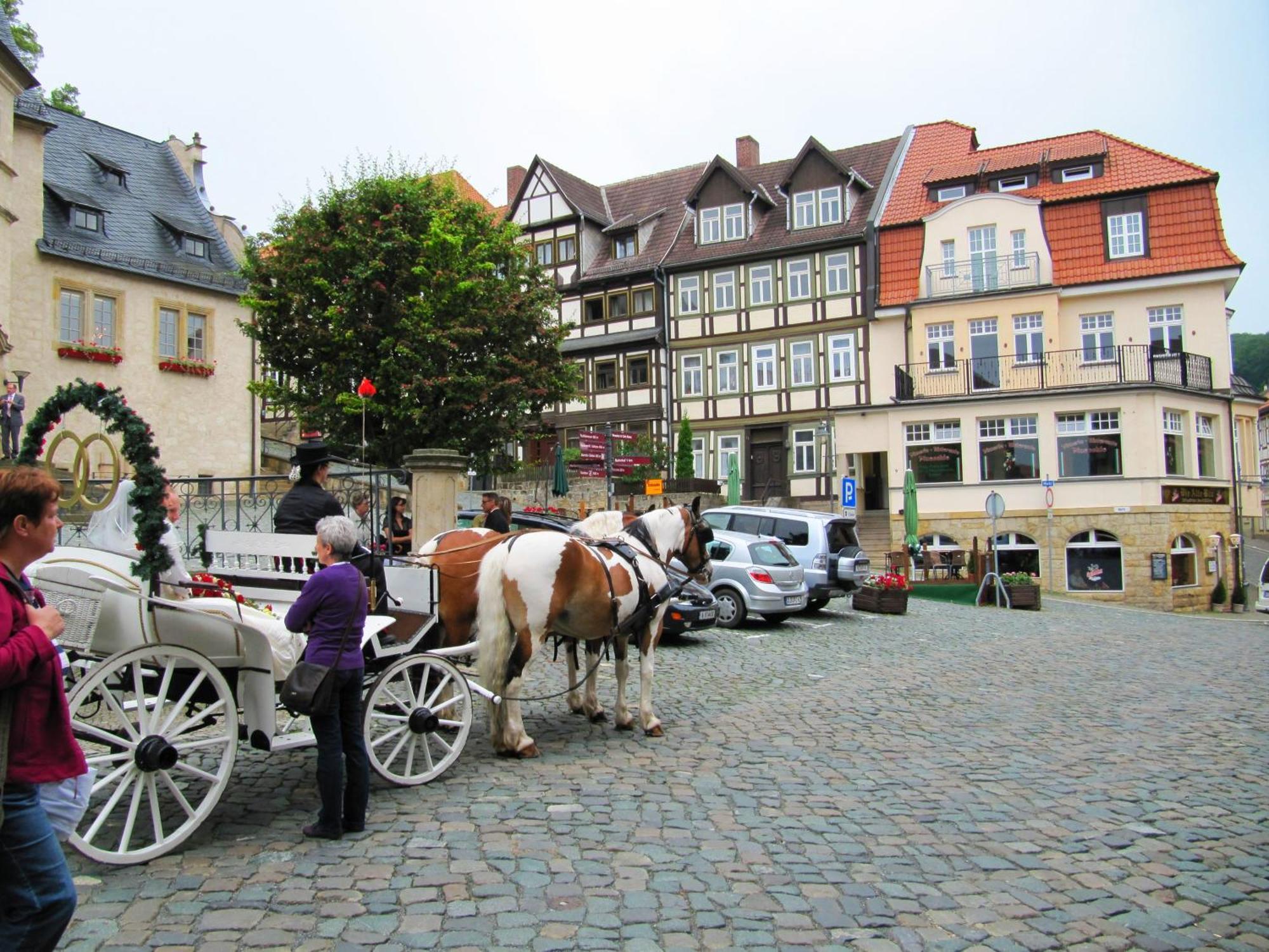 Grosse Wohnung Mit Terrasse Im Altstadtzentrum - Ferienwohnung Chiplakoff Blankenburg  Zewnętrze zdjęcie